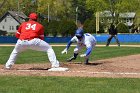 Baseball vs WPI  Wheaton College baseball vs Worcester Polytechnic Institute. - (Photo by Keith Nordstrom) : Wheaton, baseball